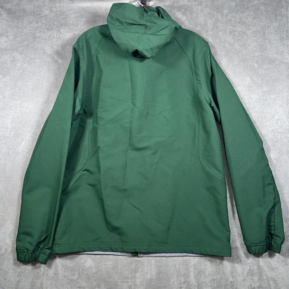 Under Armour Baylor Bears Kids Youth Medium Green Full Zip Hooded Jacket JM YMD
